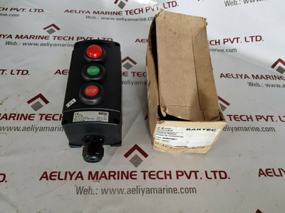 Bartec 07-351 emergency push button stop control station switch ptb 00 atex 1068 - New Bartec 07-351 emergency push button stop control station switch ptb 00 atex 1068 - New