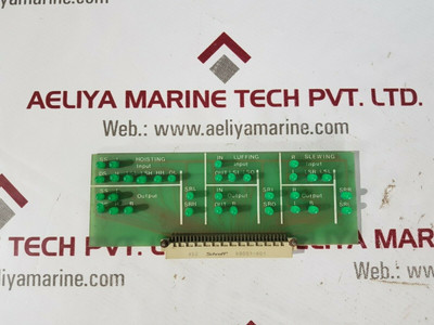 Macgregor-hagglunds Hs4144555-001 Pcb Card - Used Macgregor-hagglunds Hs4144555-001 Pcb Card - Used