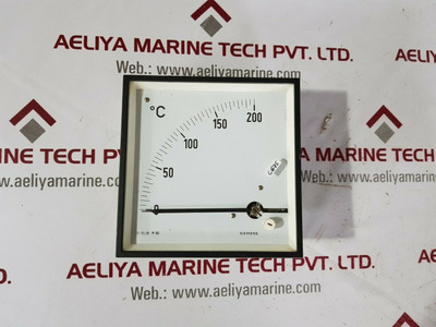 Siemens thermometer 0-200'c pt 1000 - Used Siemens thermometer 0-200'c pt 1000 - Used