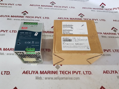mean well sdr-480-24 din rail power supply