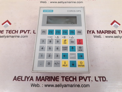 Siemens op5-a1 operator panel 6av3505-1fb01 Coros Germany Siemens op5-a1 operator panel 6av3505-1fb01 Coros Germany