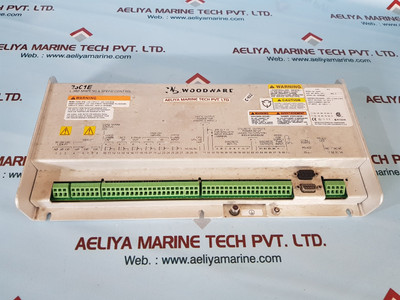 Woodward 2301e load sharing & speed control 8273-1011 rev. c