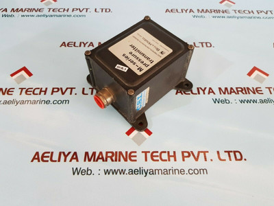 Bell & howell m-series pressure transmitter 4-373-0007 - Used Bell & howell m-series pressure transmitter 4-373-0007 - Used