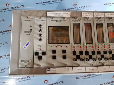Bently Nevada 3300 System Rack Six Channel Temperature Monitor - Used Bently Nevada 3300 System Rack Six Channel Temperature Monitor - Used