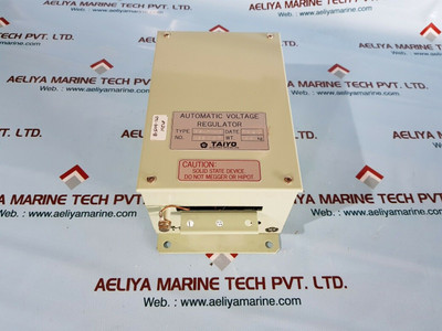 Taiyo as-71-2 automatic voltage regulator 035167