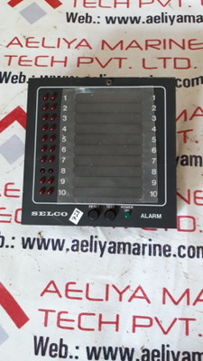 Selco m1000-24-00b alarm monitor - Used