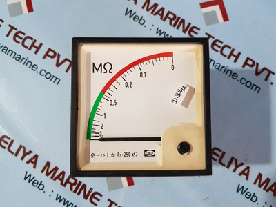 Deif Isolation Monitor 3 Analog Panel Meter