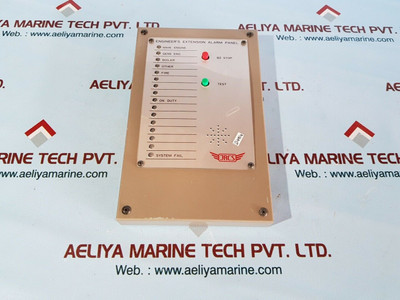 Jrcs ext-200 engineer's extension alarm panel - Used Jrcs ext-200 engineer's extension alarm panel - Used