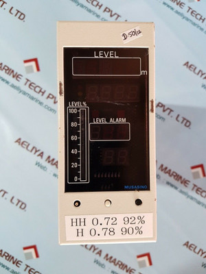Musasino Um1-c12000000 Indicator Unit 91A-0975 (Hh 0.72 92%)