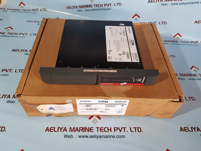 Siemens Qlcdm024Dcban Cdm Quadlog Critical Discrete Module 24 Vdc 0.23A Max Siemens Qlcdm024Dcban Cdm Quadlog Critical Discrete Module 24 Vdc 0.23A Max