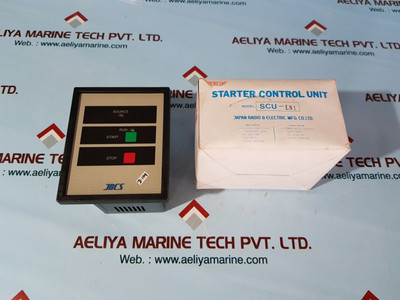 Jrcs scu-ln1 starter control unit ac 18v - New Jrcs scu-ln1 starter control unit ac 18v - New