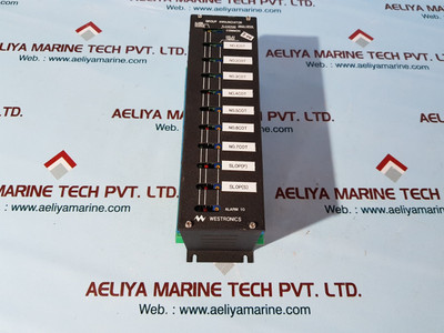 Westronics sbga-10p2w group annunciator - Used
