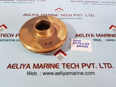 Pump impeller brass 74914185 - New Pump impeller brass 74914185 - New