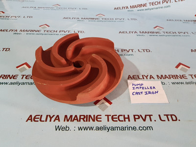 Mission 4571 G44 Pump Impeller Cast Iron 1X1 1/2-r 1 1/2X2-r