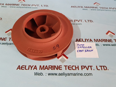 181207 Fs-125 Pump Impeller Cast Iron