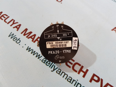 Fsg pk620-17md potentiometer 00491157 - Used Fsg pk620-17md potentiometer 00491157 - Used