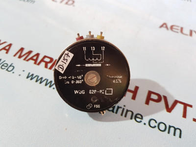 Fsg wdg 620-02 rotry potentiometer 94 091169 - Used