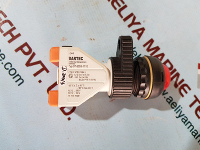 Bartec 07-3353-1110 pilot red light ac 12..250v dc 12..60v