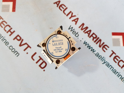Telemecanique La2 Dt2 Time Delay Relay 0,1-30S