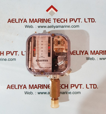 Sauter Tuv Dwfs(Sdbf)89-153 Pressure Switch 0 To 40 Bar 380V