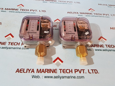 Sauter Dfc17B79 F001 Pressure Switch 1Bar=0,1Mpa, U10(2)A 380V~T70