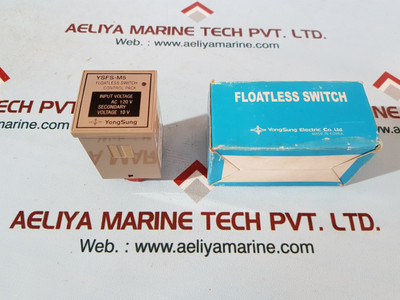 Yong Sung Ysfs-c Floatless Switch Ysfs-m5 - New Yong Sung Ysfs-c Floatless Switch Ysfs-m5 - New
