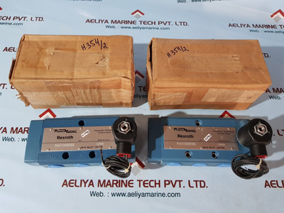 Rexroth R431008589 Pneumatic Directional Control Valve 12W04 120V 60Hz P50861