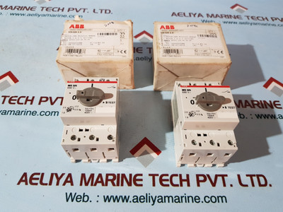 Abb ms325-2.5 manual motor starter 1.6-2.5a - New Abb ms325-2.5 manual motor starter 1.6-2.5a - New