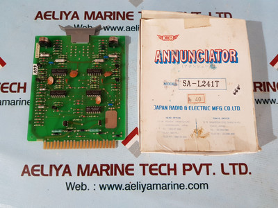 Jrcs sa-l241t annunciator pcb circuit - New