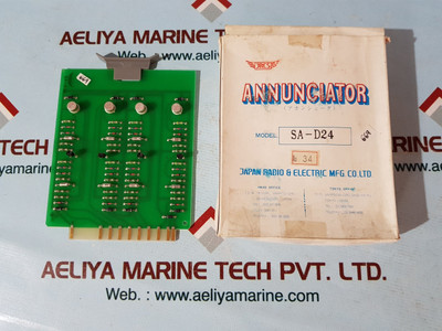 Jrcs Sa-d24 Annunciator