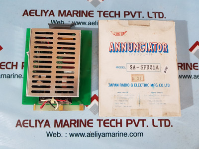Jrcs sa-spr21a annunciator - New Jrcs sa-spr21a annunciator - New