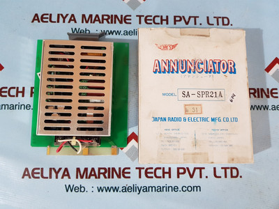 Jrcs Sa-spr21A Alarm Annunciator Pcb Module