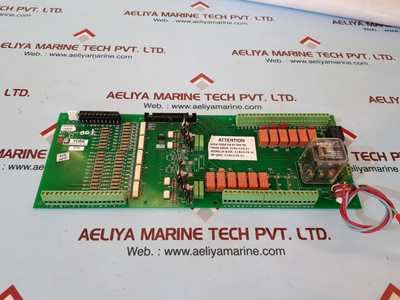 York 031-01743-001 rev.D chiller input output control circuit board - New York 031-01743-001 rev.D chiller input output control circuit board - New