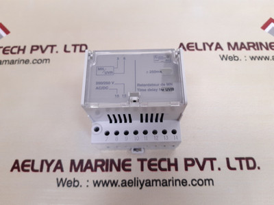 Time Delay for UVR MNR 200/250V - 250ms - Weight 140gm Time Delay for UVR MNR 200/250V - 250ms - Weight 140gm