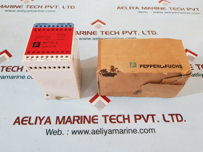 Pepperl+fuchs we77/ex-2 switch isolator 129198 - New Pepperl+fuchs we77/ex-2 switch isolator 129198 - New