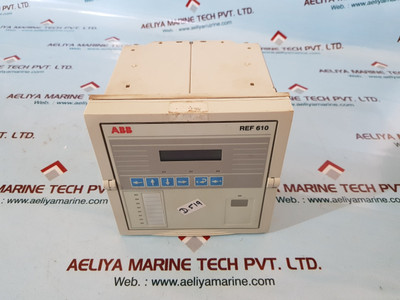 Abb ref610 feeder protection relay