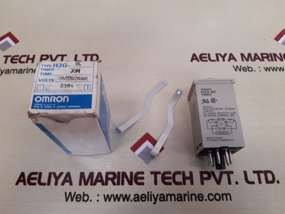 Omron H3G-8C Timer 0-30min 200/220/240VAC - Made in Taiwan Omron H3G-8C Timer 0-30min 200/220/240VAC - Made in Taiwan