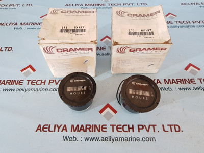 Cramer hrs/tens 6x137 elapsed time indicator - Used