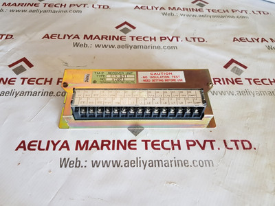 Terasaki ein-631 tm-2 receiver unit - Used Terasaki ein-631 tm-2 receiver unit - Used