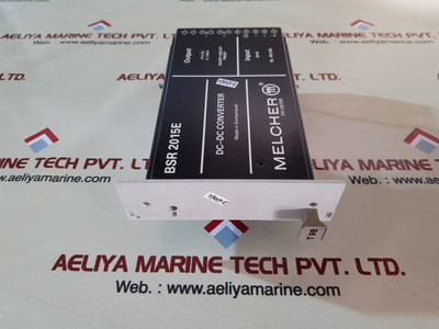 Melcher bsr 2015e dc-dc converter - Used Melcher bsr 2015e dc-dc converter - Used