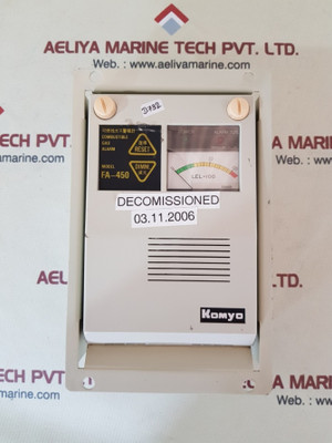 Komyo Fa-450F Combustible Gas Alarm
