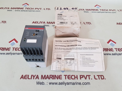 Abb cm-srn overcurrent ac/dc monitoring relay - New Abb cm-srn overcurrent ac/dc monitoring relay - New