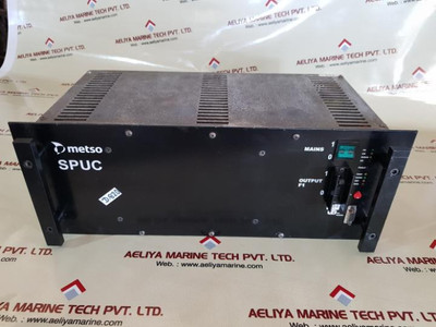 Metso Automation Spuc A413337 Power Supply Unit (Without Battery) - Used Metso Automation Spuc A413337 Power Supply Unit (Without Battery) - Used