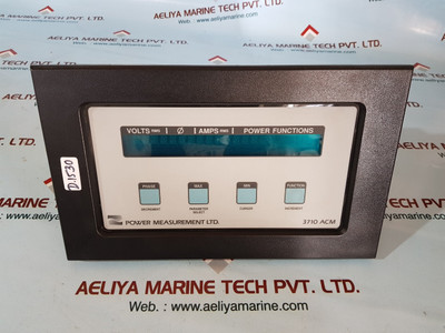 Power measurement 3710acm control panel 20-60 vdc/10w