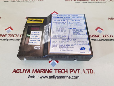 Kamewa Finland atc-2a aqua master turning controller Kamewa Finland atc-2a aqua master turning controller