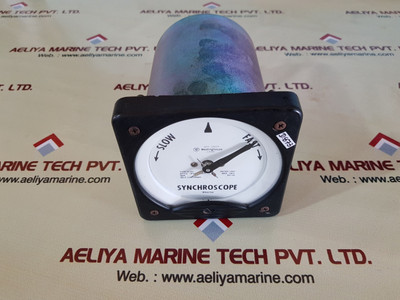 Westinghouse ki-241 synchroscope 186a235a01 - Used Westinghouse ki-241 synchroscope 186a235a01 - Used