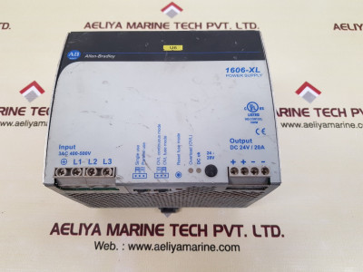 Allen-bradley 1606-xl480e-3w ser b power supply