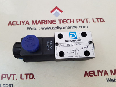 Duplomatic md1d-ta/50 directional control solenoid valve - New Duplomatic md1d-ta/50 directional control solenoid valve - New