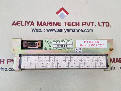 Terasaki ein-501 tm-2 signal input unit - New Terasaki ein-501 tm-2 signal input unit - New