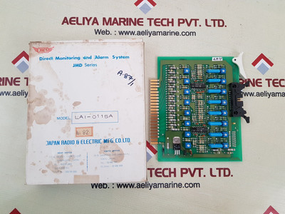 Jrcs lai-0 115a direct monitoring and alarm system
